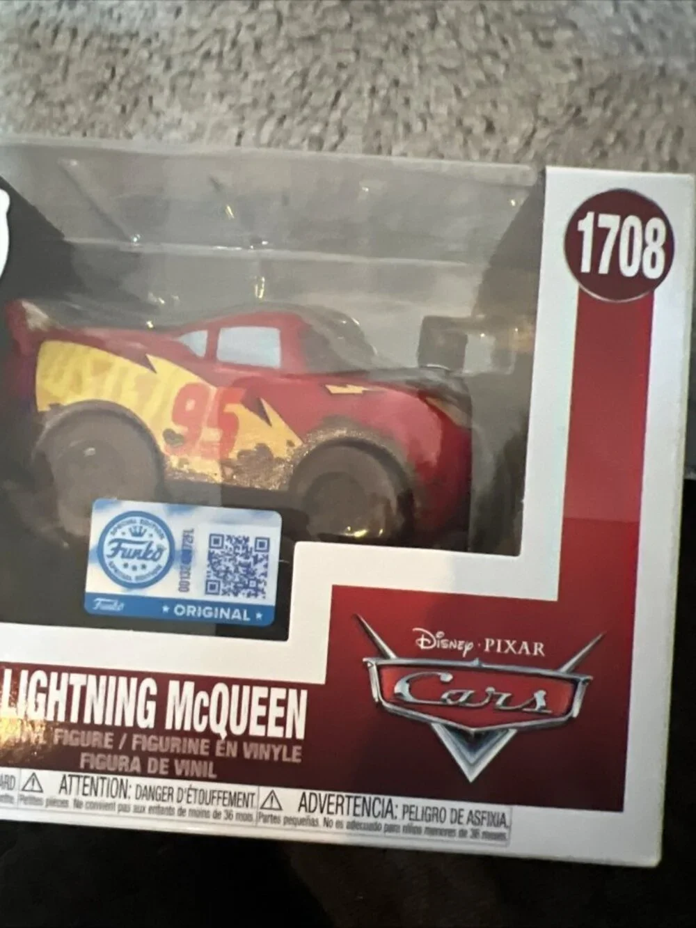 Funko Pop! CARS #1708 Lightning McQueen Funko Exclusive